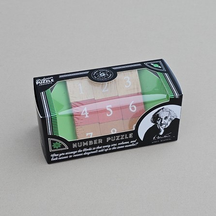 Einstein's Mini Wood or Metal Puzzle Einstein's Mini Wood or Metal Puzzle