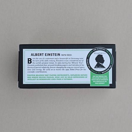 Einstein's Mini Wood or Metal Puzzle Einstein's Mini Wood or Metal Puzzle