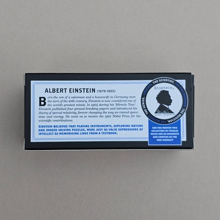 Einstein's Mini Wood or Metal Puzzle Einstein's Mini Wood or Metal Puzzle