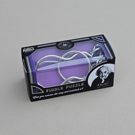 Einstein's Mini Wood or Metal Puzzle Einstein's Mini Wood or Metal Puzzle