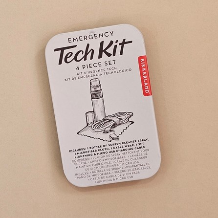 Emergency 4-piece Tech Kit Tin Emergency 4-piece Tech Kit Tin
