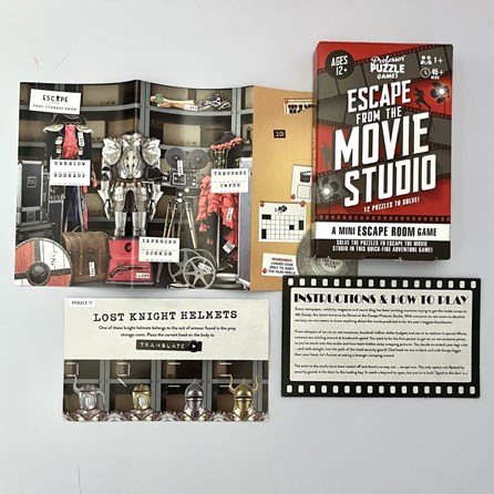 Escape Room Game: Escape From The Movie Studio Escape Room Game: Escape From The Movie Studio