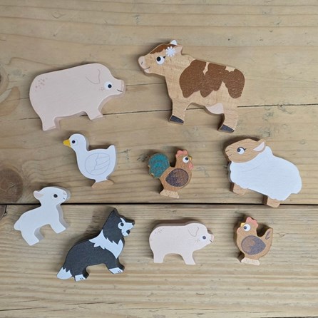 Farmyard Stacking Animals & Bag Farmyard Stacking Animals & Bag