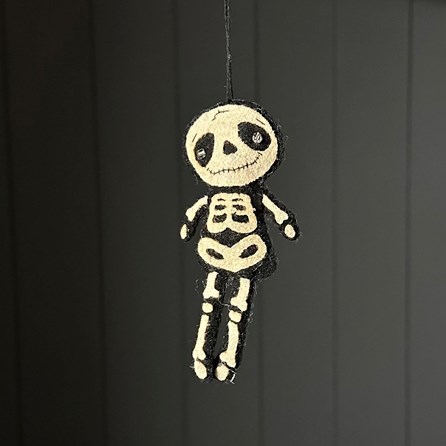 Felt Skeleton Hanging Halloween Decoration Felt Skeleton Hanging Halloween Decoration