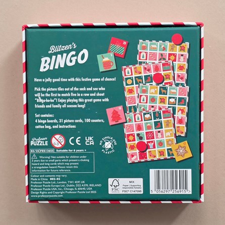 Festive Bingo Game Festive Bingo Game