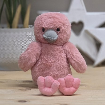 Flo The Plush Long Leg Flamingo Chick Soft Toy Flo The Plush Long Leg Flamingo Chick Soft Toy
