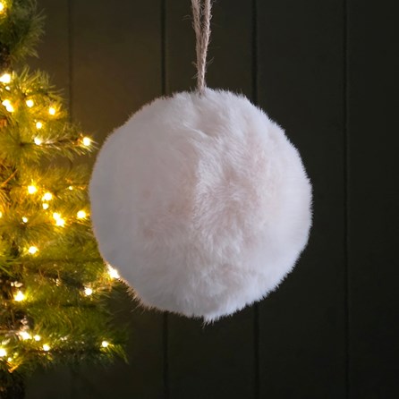 Fluffy Pompom Large Hanging Decoration Fluffy Pompom Large Hanging Decoration