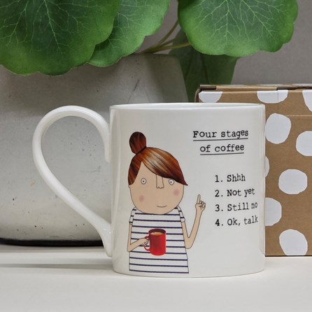 'Four Stages Of Coffee' Mug 'Four Stages Of Coffee' Mug