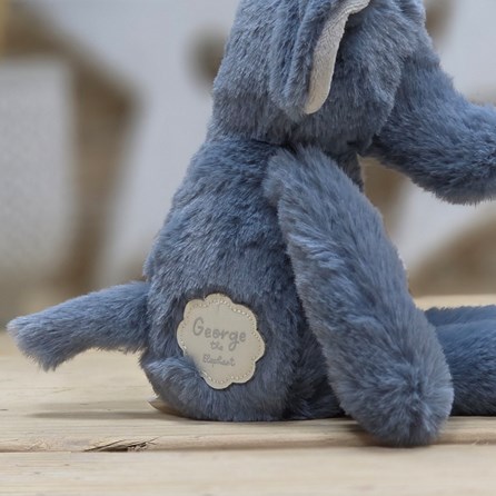 George The Long Leg Blue Elephant Soft Toy George The Long Leg Blue Elephant Soft Toy