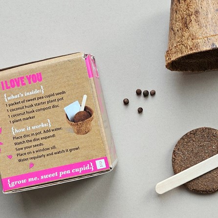 Grow Me 'I Love You' Sweet Pea Gift Box Grow Me 'I Love You' Sweet Pea Gift Box
