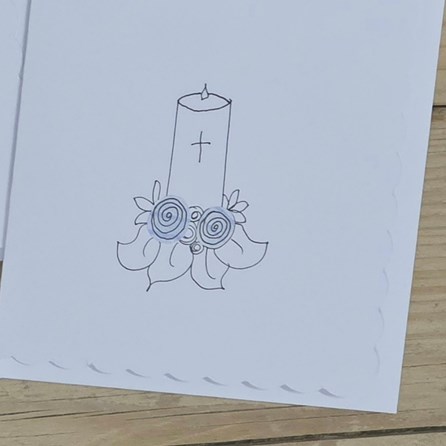 Handmade 'Holy Communion' Card