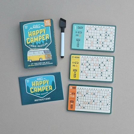 Happy Camper 40 Logic Puzzles Happy Camper 40 Logic Puzzles