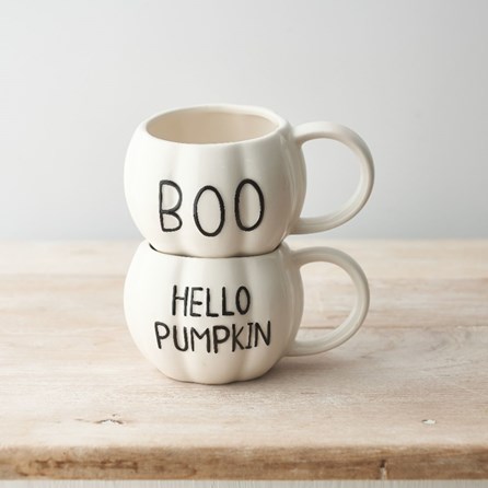 'Hello Pumpkin' White Ceramic Mug 'Hello Pumpkin' White Ceramic Mug