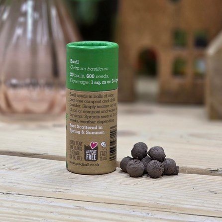 Herb Seed Balls in a Tube - Basil Herb Seed Balls in a Tube - Basil
