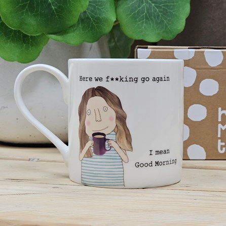 'Here We F**king Go Again' Mug 'Here We F**king Go Again' Mug