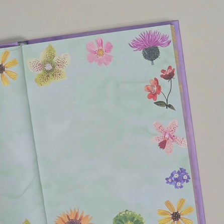 Illustrated Journal - Floral Supernova
