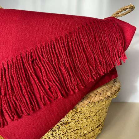 Super Soft Plain Pashmina Style Scarf in Burgundy Super Soft Plain Pashmina Style Scarf in Burgundy