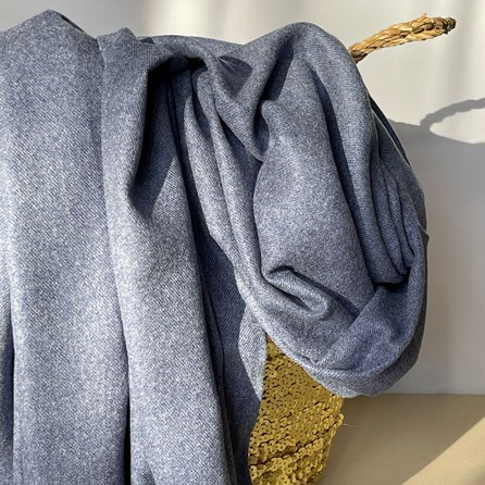 Super Soft Plain Pashmina Style Scarf in Denim Super Soft Plain Pashmina Style Scarf in Denim