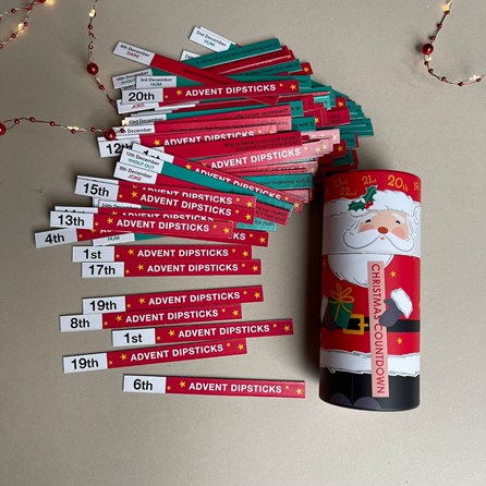 Santa Advent Family Dipsticks Santa Advent Family Dipsticks
