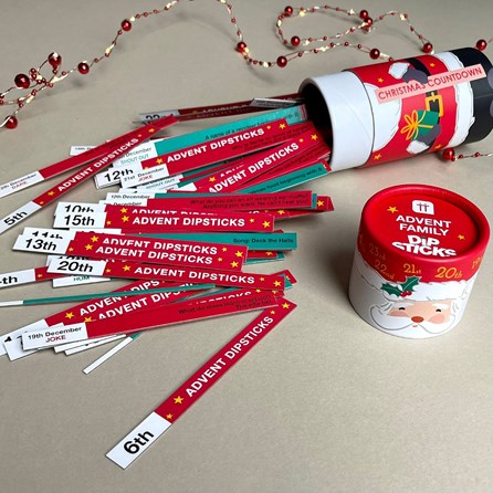 Santa Advent Family Dipsticks Santa Advent Family Dipsticks