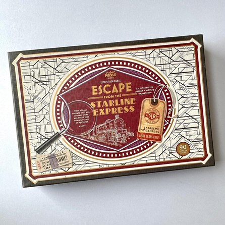 Escape Room Game: Escape From The Starline Express Escape Room Game: Escape From The Starline Express