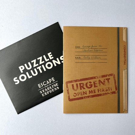 Escape Room Game: Escape From The Starline Express Escape Room Game: Escape From The Starline Express