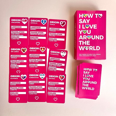 100 How To Say I Love You Around The World Cards 100 How To Say I Love You Around The World Cards
