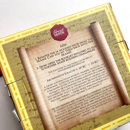 Archimedes' Tangram Wooden Puzzle Archimedes' Tangram Wooden Puzzle