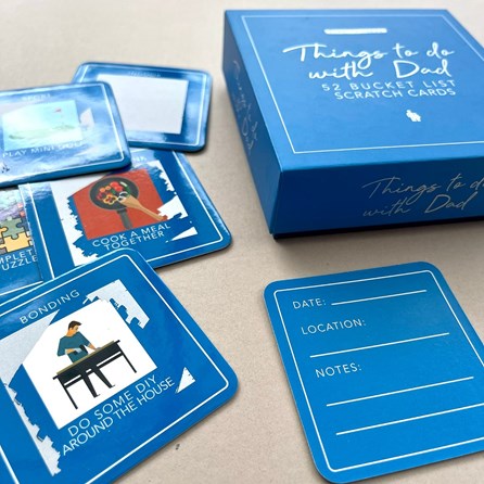 Things To Do With Dad Bucket List Scratch Cards Things To Do With Dad Bucket List Scratch Cards