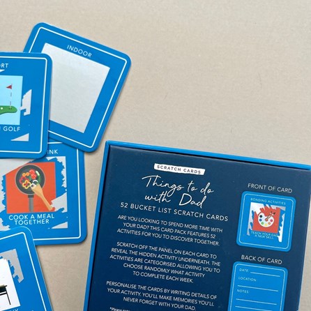 Things To Do With Dad Bucket List Scratch Cards Things To Do With Dad Bucket List Scratch Cards