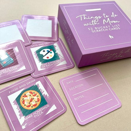Things To Do With Mum Bucket List Scratch Cards Things To Do With Mum Bucket List Scratch Cards