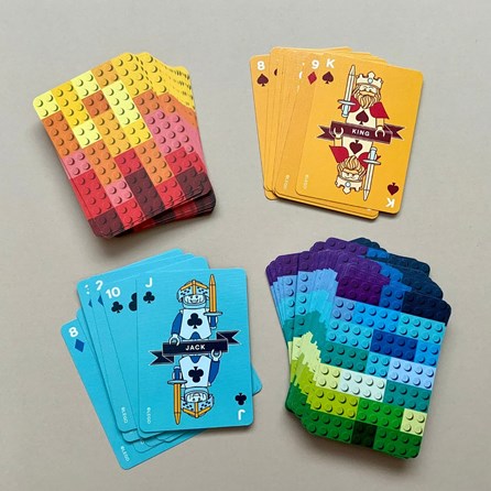 Lego Brick Playing Cards Lego Brick Playing Cards
