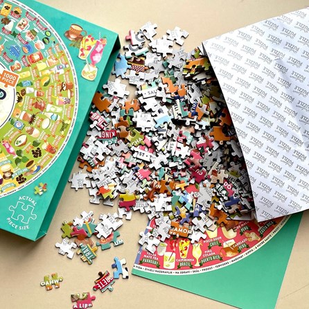 Around The World In 80 Drinks 1000 Piece Jigsaw Puzzle Around The World In 80 Drinks 1000 Piece Jigsaw Puzzle