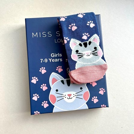 Girls Set of 4 Bamboo Animal Socks 7-9 years Girls Set of 4 Bamboo Animal Socks 7-9 years