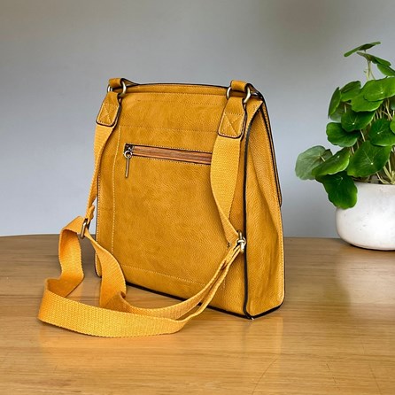 Postman Lock Satchel Bag in Yellow Postman Lock Satchel Bag in Yellow