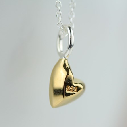 Devotion 18ct Gold Plated Heart Necklace