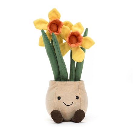 Jellycat Amuseable Daffodil Pot Jellycat Amuseable Daffodil Pot