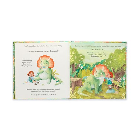 Jellycat Archie, My Dinosaur Friend Book Jellycat Archie, My Dinosaur Friend Book