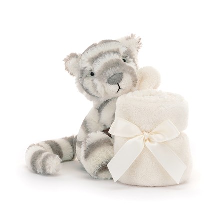 Jellycat Bashful Snow Tiger Soother Jellycat Bashful Snow Tiger Soother