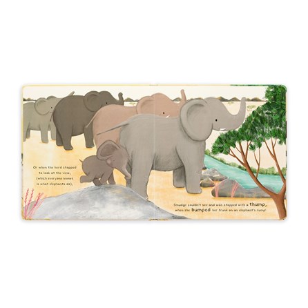 Jellycat Smudge the Littlest Elephant Book Jellycat Smudge the Littlest Elephant Book