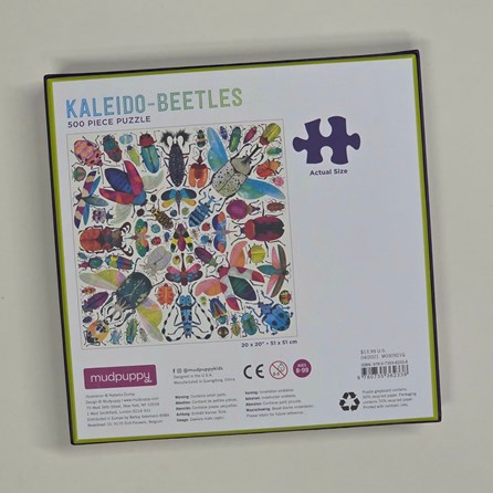 Kaleido Beetles 500 Piece Jigsaw Puzzle Kaleido Beetles 500 Piece Jigsaw Puzzle