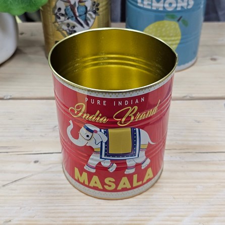 Large Storage Tin - Masala Large Storage Tin - Masala