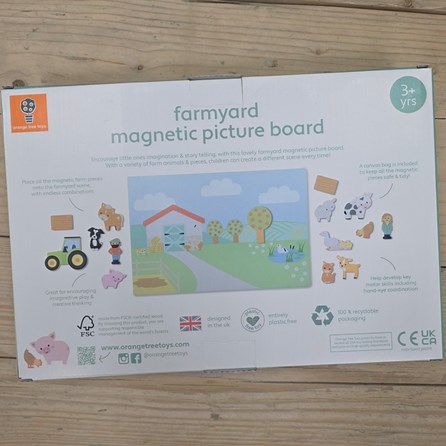 Magnetic Farmyard Picture Board Magnetic Farmyard Picture Board