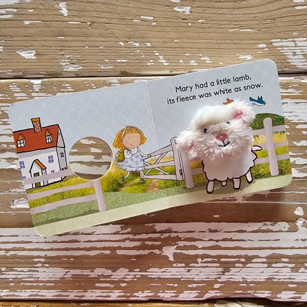 'Mary Had A Little Lamb' Finger Puppet Book 'Mary Had A Little Lamb' Finger Puppet Book
