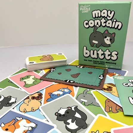 May Contain Butts Matching Card Game May Contain Butts Matching Card Game
