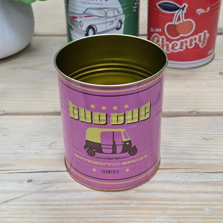 Medium Storage Tin - Tuc Tuc Turmeric Medium Storage Tin - Tuc Tuc Turmeric