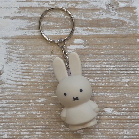 Miffy Keyring - Sand Beige - 6cm