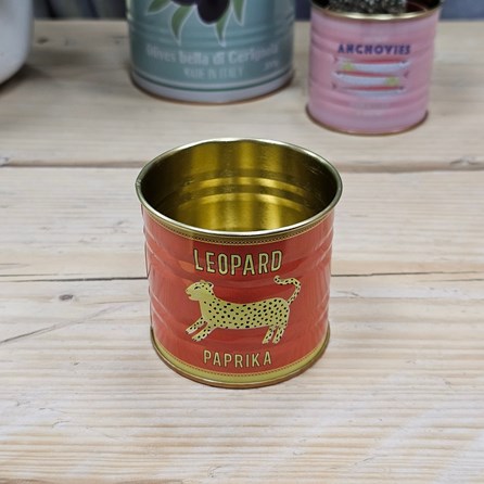 Mini Storage Tin - Leopard Mini Storage Tin - Leopard