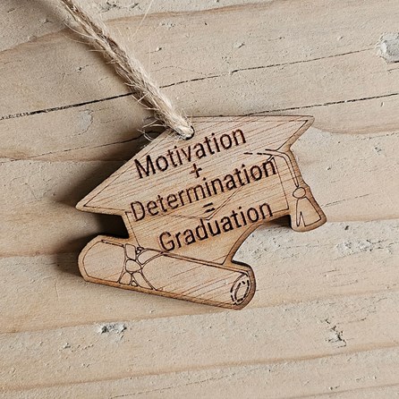 'Motivation + Determination' Decoration and Card 'Motivation + Determination' Decoration and Card