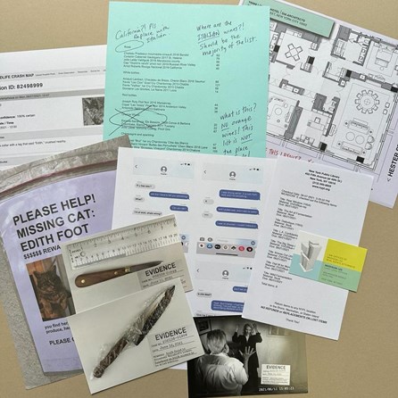 Murder Mystery Case Files - Death By Chef's Knife Murder Mystery Case Files - Death By Chef's Knife